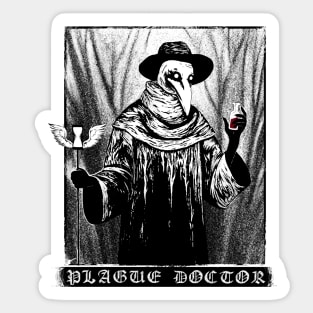 plague doctor mask Sticker